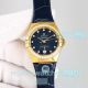 Swiss Replica Omega Constellation Manhattan Watches 29mm Golden Dial Diamond set (4)_th.jpg